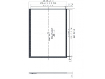 10.1寸TFT液晶显示屏 1280*800 IPS液晶屏 250亮度 40PIN LVDS 工业液晶屏