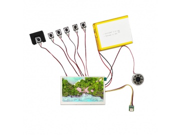 4.3寸TFT液晶显示屏 800*480 350亮度 IPS液晶屏 40PINS TTL 宽温屏