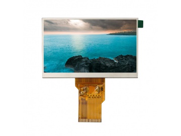 4.3寸TFT液晶显示屏1920*1080 1000亮度 IPS液晶屏 50PINS LVDS 高清屏
