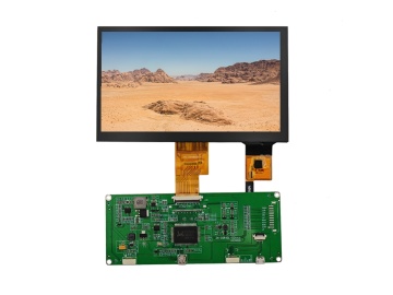 7寸TFT液晶显示屏 1024*600 IPS液晶屏 850亮度 40PINS LVDS 高亮液晶屏