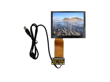 5.7寸TFT液晶显示屏 640*480 IPS液晶屏 500亮度 40PINS RGB 带触摸