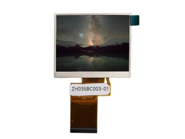 3.5寸TFT液晶显示屏 320*240 IPS液晶屏 350亮度 全视角液晶屏 54PINS TTL 工业液晶屏