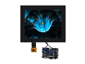 12.1寸 1024x768 IPS液晶显示屏 850nit高亮 阳光下可见 20Pin LVDS工业屏