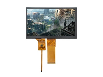 7寸TFT液晶显示屏 1024x600 IPS 250亮度 50PINS RGB 工控液晶屏