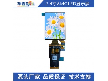 2.4寸450*600AMOLED高亮宽温内窥镜热成像仪红外成像仪屏零下40度