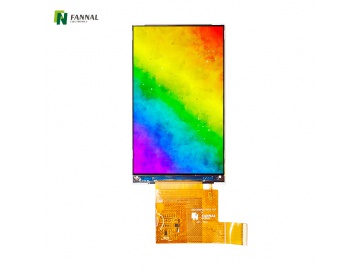 4.3英寸显示屏 480*800 500亮度 45PINS MIPI In-cell显示屏 手持显示屏