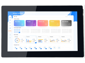 7寸智慧屏 适用于医美/医疗 搭载 Android7.1 10 点抗干扰电容触摸