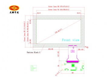 SY-7寸电容式触摸屏液晶显示器触摸屏USB接口应用于机器人、军工、车载、医疗、工业等行业