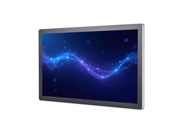 27寸工业显示器 1920*1080 300亮度 含电容触摸屏 显示一体机 嵌入式触摸工控机 开放式显示器