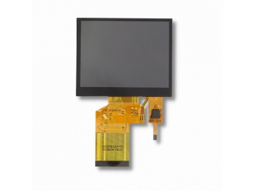 3.5" TFT显示屏, IPS液晶屏, RGB 接口, 320x240分辨率, 高亮1000cd/m2, 用于户外设备