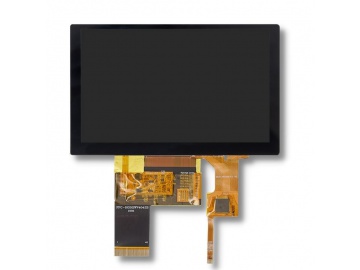 5.0" TFT显示屏, TN液晶屏, RGB接口, 800&times;480分辨率, 高亮, 用于工业户外设备