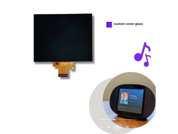 3.45" TFT显示屏, IPS液晶屏, MIPI接口, 高分辨率, 640x480像素, 用于智慧生活设备, 智能音响