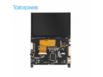 5.0" TFT显示屏, IPS液晶屏, HDMI 触摸屏, VGA接口, 用于连接树莓派, LattePanda, 集成显示器