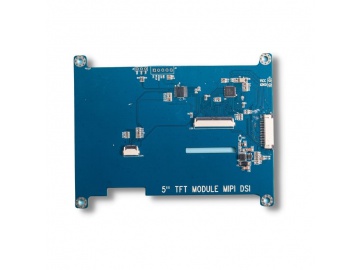 5寸TFT显示屏控制板, MIPI转TTL, LCD 控制板, 支持分辨率为800&times;480, 用于测试、生产中的显示屏接口转换
