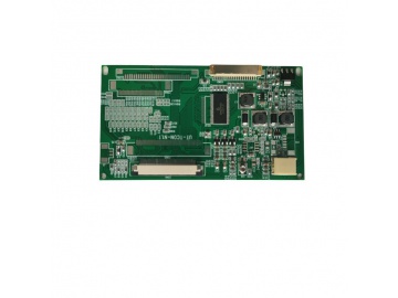 7寸TFT显示屏控制板, LVDS转RGB 60-pin, LCD控制板, 支持显示屏像素最大800&times;480, 用于显示屏的信号转换, 一体机, 工业测试