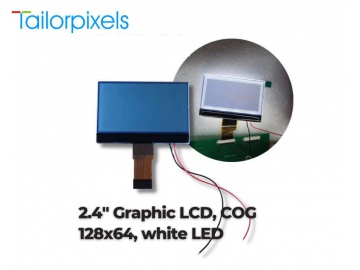128x64分辨率, 单色图形液晶模块, FSTN LCD显示器, 半透反射式LCD, SPI接口, 专用变频器显示屏, 用于手持设备
