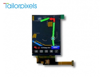 2.88" TFT显示屏, IPS液晶屏, MIPI接口, 高分辨率, 480x640像素, 用于手持设备, 智能小工具, 自行车码表