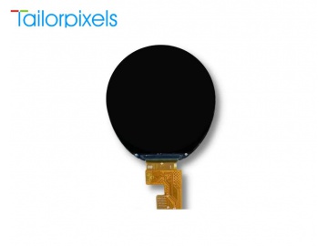 1.32寸LCD圆屏, IPS液晶屏, TFT-LCD显示屏, MCU接口, 360x360分辨率, 用于手持设备, 智能家居按钮