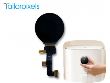 1.2" TFT显示屏, IPS液晶屏, 圆形显示屏, MCU接口, 240x240像素, 用于智能小工具