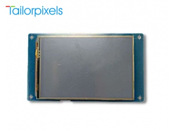 3.5寸串口液晶显示屏, UART屏, TFT TN显示屏, 带电阻触摸屏, 320x480, 应用于商业应用