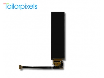 3.4" 竖屏, IPS液晶屏, TFT彩色显示屏, MCU接口, 180x640分辨率, 用于商业设备, 扫读笔, 翻译笔