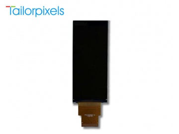 3.99" 竖屏, IPS液晶屏, TFT彩色显示屏, MIPI, RGB接口, 400x960分辨率, 具有长接口设计、音频播放器、智能家居设备的应用