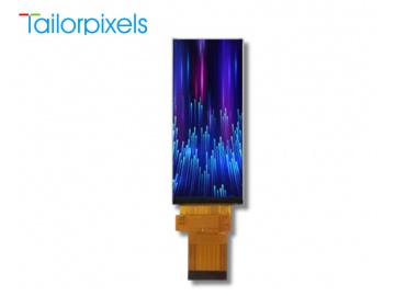 3.5" TFT显示屏IPS条形液晶屏, 340×800分辨率, RGB+SPI接口, 用于智能商业设备
