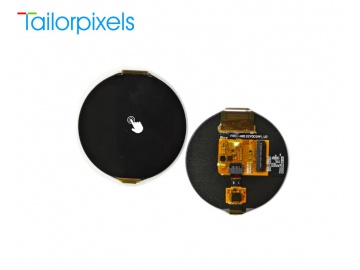 1.32英寸AMOLED显示屏, 圆屏, MIPI/ QSPI, On-cell触摸, 466×466素, 适用于智能手表、可穿戴设备和消费品