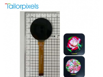 1.5寸LCD圆屏, IPS液晶屏, TFT-LCD显示屏, QSPI接口, 360x360, 用于商业, 控制面板