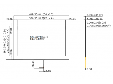 17寸电容屏, 用于军工/工业/医疗