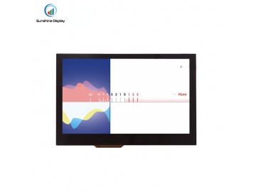 工厂价格4.3Inch IPS 彩屏 带标准电容触摸屏