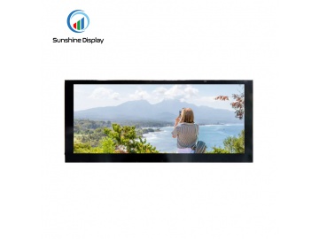 12.3 英寸 1920x720 宽温 彩屏 液晶显示屏 LVDS接口 工控屏