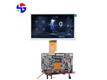 7.0英寸IPS液晶显示屏 LVDS 高分辨率 1024x600像素 300亮度