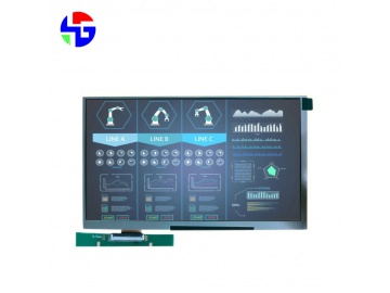 7.0英寸显示屏模组 MIPI接口 高分辨率 1024x600像素 车载显示屏