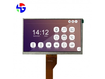 7.0英寸液晶显示器 RGB TN 高分辨率 1024x600 车载显示器