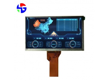 7.0英寸TFT LCD显示屏 800x480像素 500 cd/m2 RGB接口 50PINS