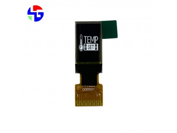 0.5 英寸PMOLED显示屏48x88 像素 I2C 8080 并行 200亮度 14PINS SPI