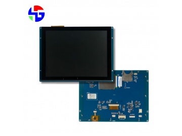 8.0英寸HMI 智能 TFT LCD显示屏 800x600 带控制板 TTL/RS232 适用于Arduino触摸屏
