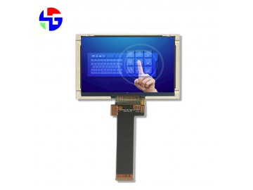 5.0 英寸 TFT LCD模块 高亮度 1000cd/m2 40PINS LVDS 宽温度