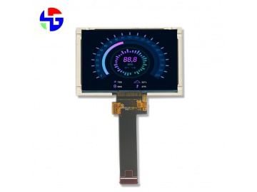 5.0 英寸 TFT LCD面板 高亮 1000亮度 800x480 LVDS 电车显示屏