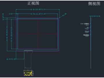 10.4寸国产防眩电容屏 G+G 4:3 可增加屏蔽、加热 工控 军工 多接口多点触摸