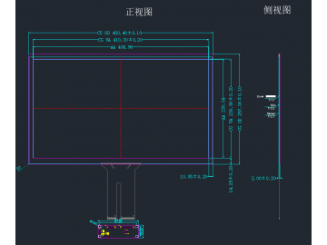 18.5寸国产防眩电容屏 G+G 16:9 可增加屏蔽、加热 工控 军工 多接口多点触摸