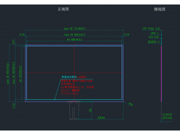 32寸国产防眩电容屏 G+G 16:9 可增加屏蔽、加热 工控 军工 多接口多点触摸