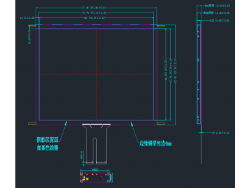 19寸液晶模组 国产防眩 屏蔽 加热 电容触摸 宽温工作 抗振动性能好 满足军工 工控要求