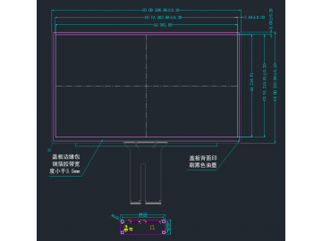 17.3寸 全国产防眩屏蔽电容触摸显示模块 宽温工作 抗振动强 满足军工 工控要求