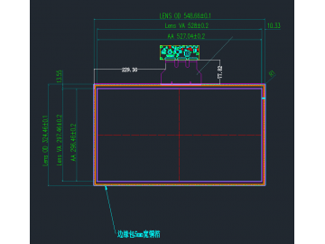 23.8寸 全国产防眩高亮屏蔽电容触摸全加固显示模块 宽温工作 抗振动强 满足军工履带车