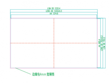 55寸国产防眩屏蔽电容触摸加固显示模块 屏蔽 满足军工要求