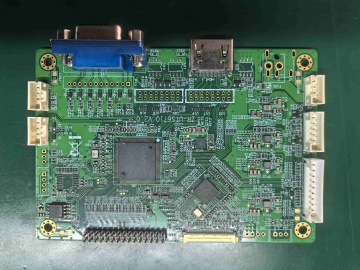 国产化ZZKK图像板卡 6710芯片方案 提供双清单 VGA+2路HDMI或DVI输入 EDP和LVDS输出