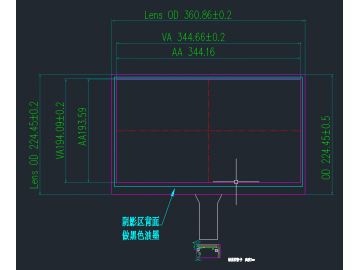 15.6寸国产防眩屏蔽电容触摸显示模块 国产防眩高亮 屏蔽 满足军工 工控要求 -40到65度工作