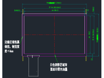 12.1寸国产化高亮防眩加热屏蔽触摸加固显示模块 国产防眩高亮 屏蔽 满足军工 工控要求-40到65度工作